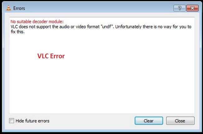 what to do when vlc media player is not working